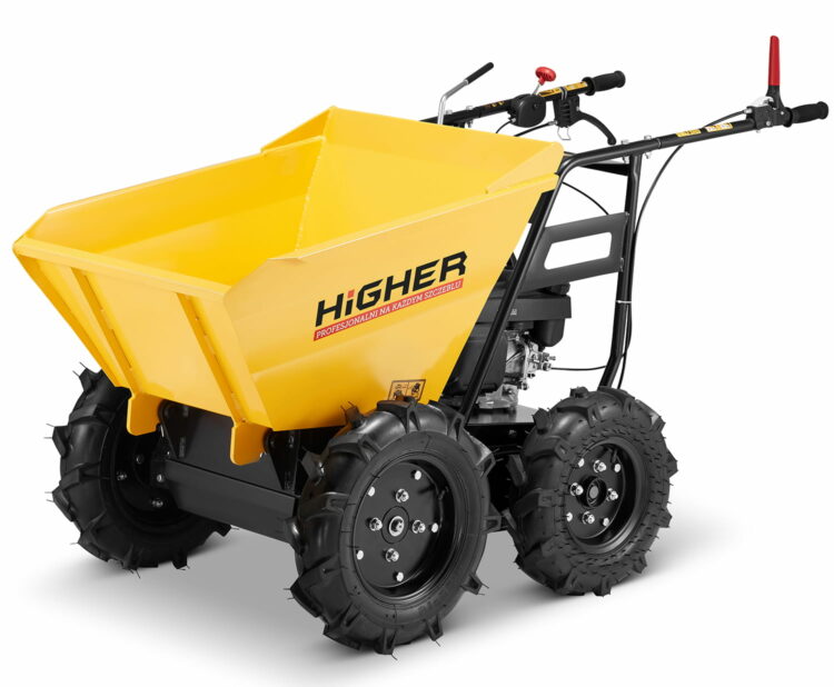 Motorový vyklápací fúrik, LONCIN 4,5 HP, 300 kg | HIGHER