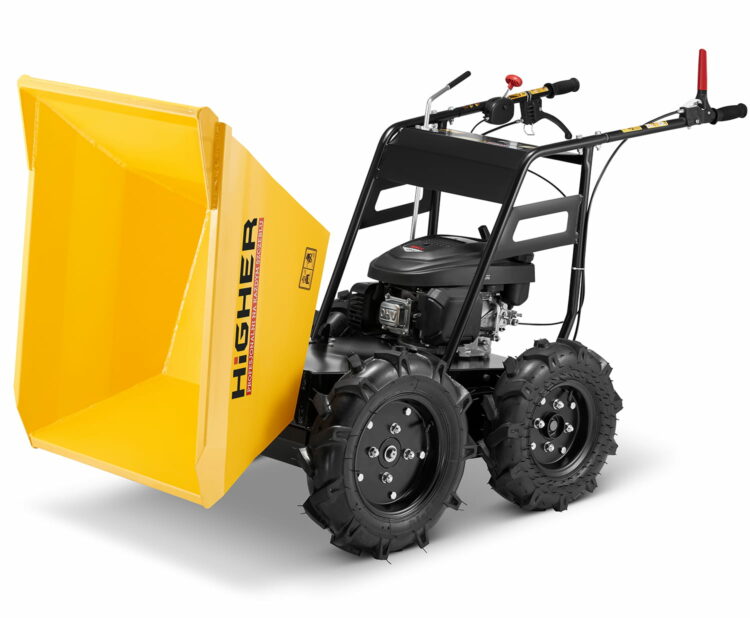 Motorový vyklápací fúrik, LONCIN 4,5 HP, 300 kg | HIGHER