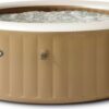 Nafukovacia vírivka pre 6 osôb s hydromasážou, béžová | INTEX
