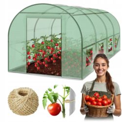 Záhradný fóliovník 2,5x4m, zelený | 10m2