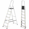 Hliníkový rebrík PRO EN-131, 7-stupňový, 150kg | HIGHER
