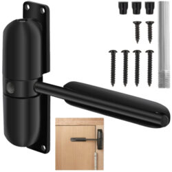 Zatvárač dverí, čierny | Malatec