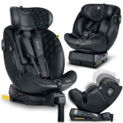 Autosedačka ISOFIX, 0-36kg, čierna | Nukido Prestige
