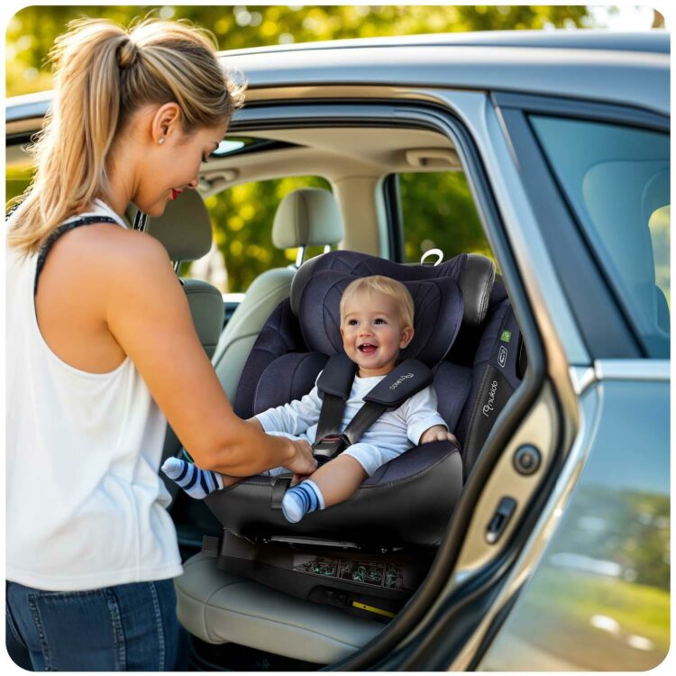 Autosedačka ISOFIX, 0-36kg, tmavomodrá | Nukido Prestige