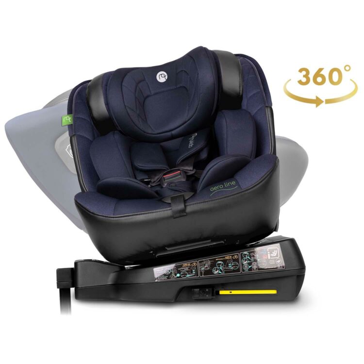Autosedačka ISOFIX, 0-36kg, tmavomodrá | Nukido Prestige