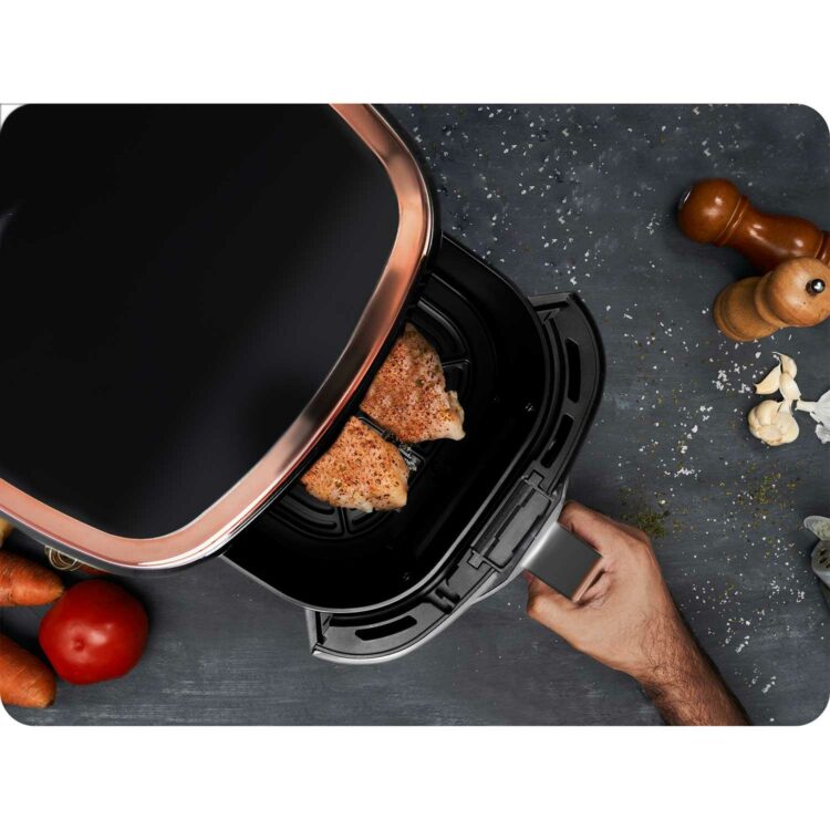 Beztuková fritéza BD-652, 1500W, čierno-zlatá | Berdsen