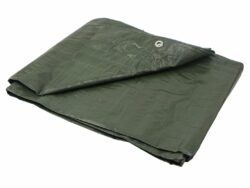 Hrubá krycia plachta, 2x4m, 80g/m2, zelená | GEKO