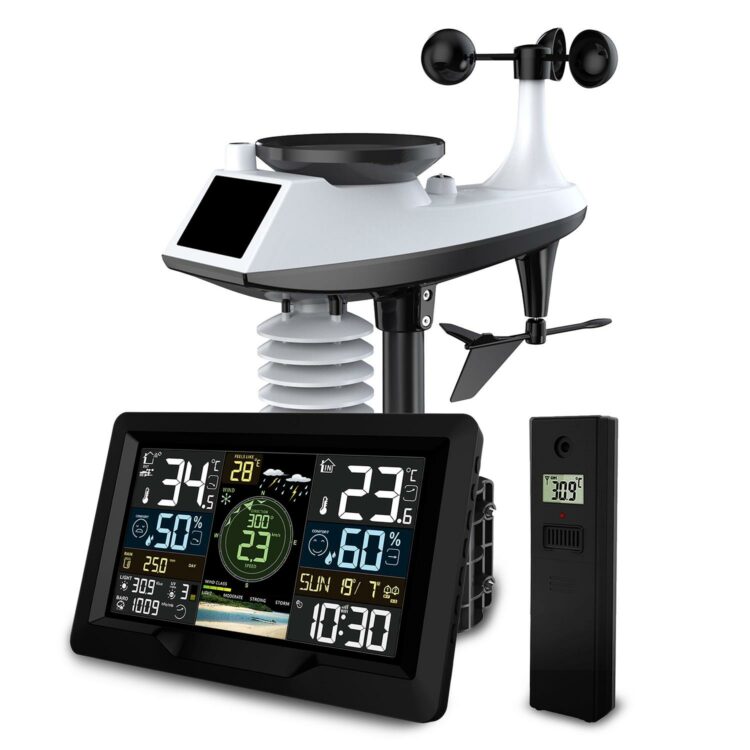 Meteorologická stanica BD-914, senzor vetra a dažďa | Berdsen