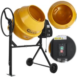 Miešačka betónu, 160L, 800W | GEKO