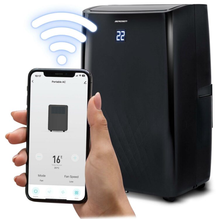 Mobilná klimatizácia BD-581, 4000W, čierna | Berdsen