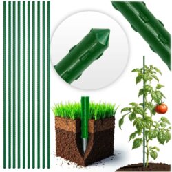 Oporná tyč pre rastliny PL-940, 10ks, 120cm, zelená | Plonos