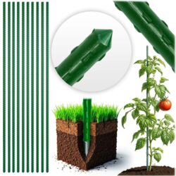 Oporná tyč pre rastliny PL-940, 10ks, 150cm, zelená | Plonos