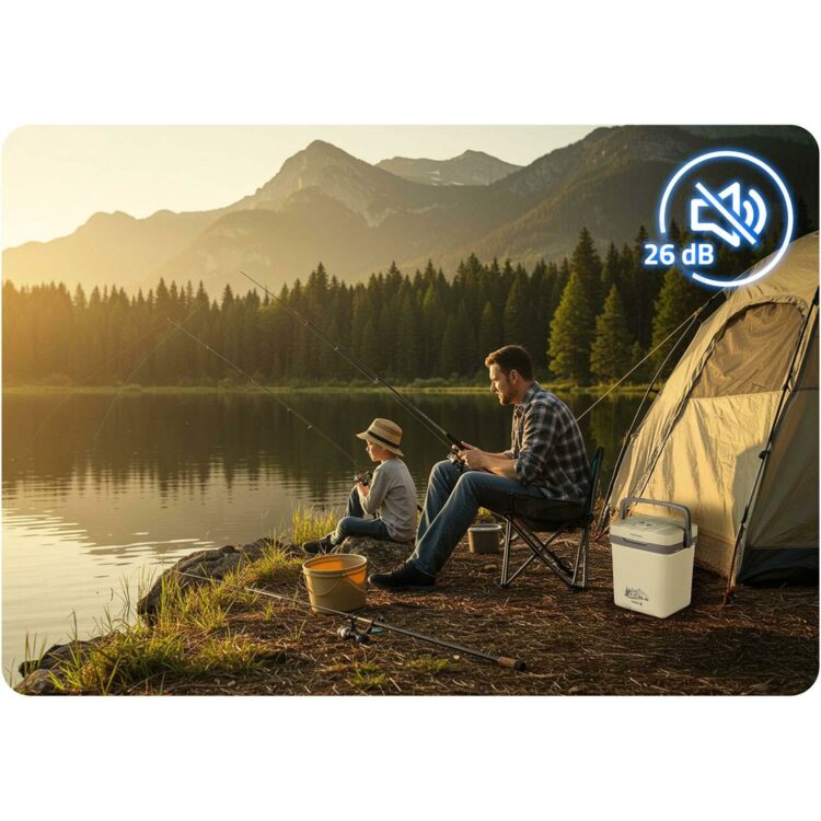 Prenosná chladnička Icemax, ECO, 26L, biela | Berdsen