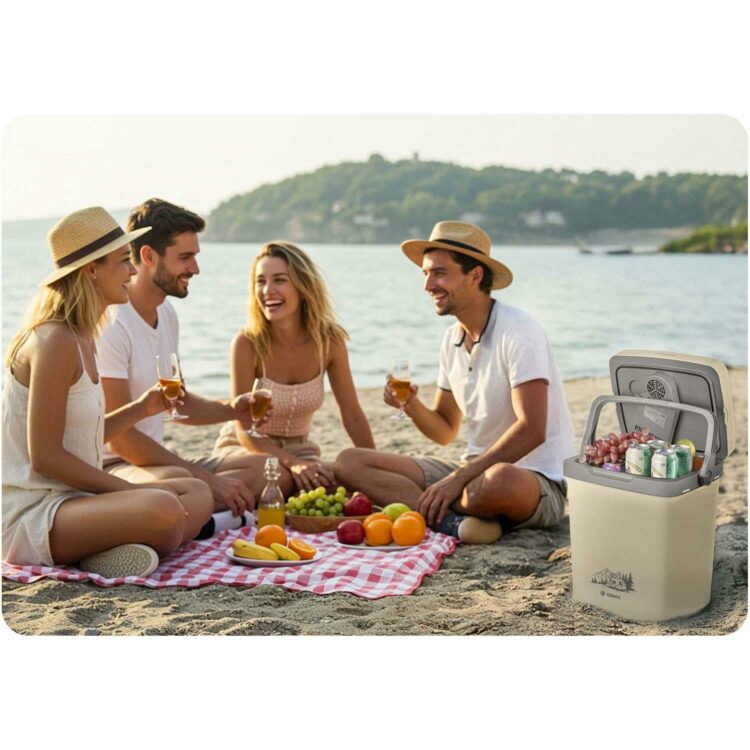 Prenosná chladnička Icemax, ECO, 26L, biela | Berdsen