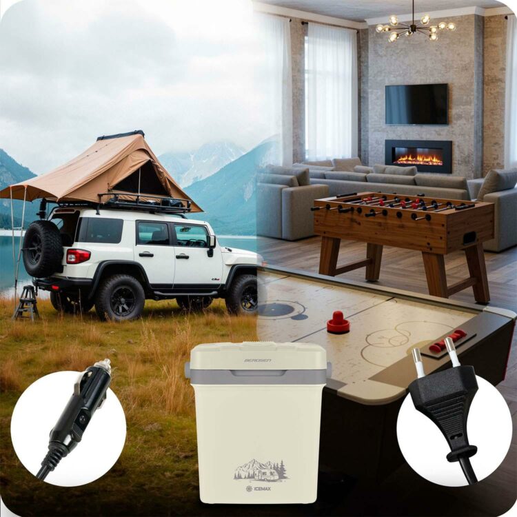 Prenosná chladnička Icemax, ECO, 26L, biela | Berdsen