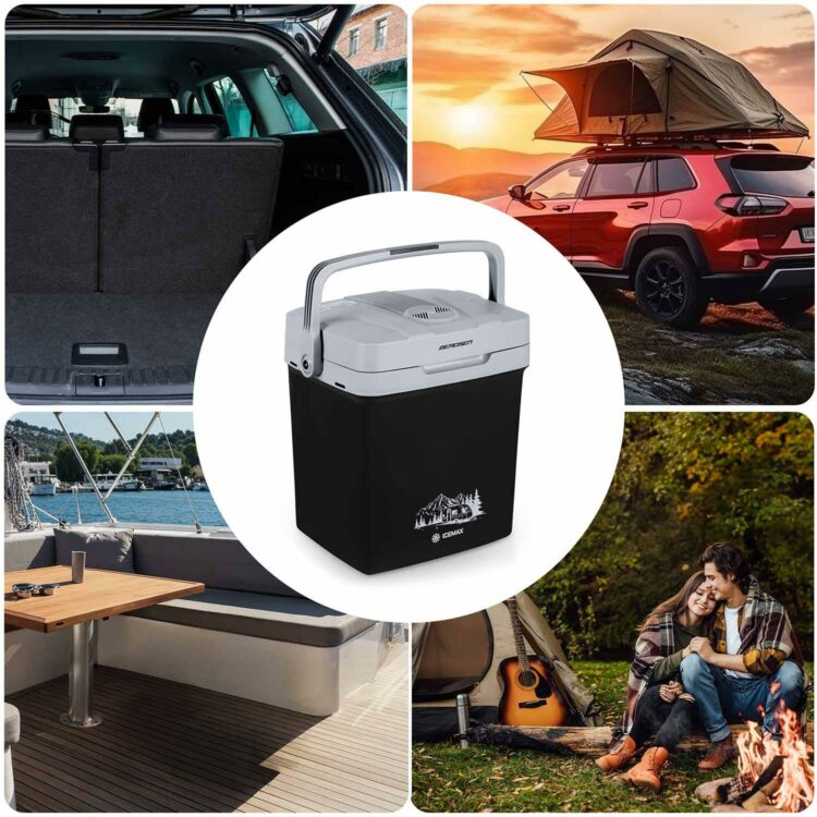 Prenosná chladnička Icemax, ECO, 26L, čierna | Berdsen