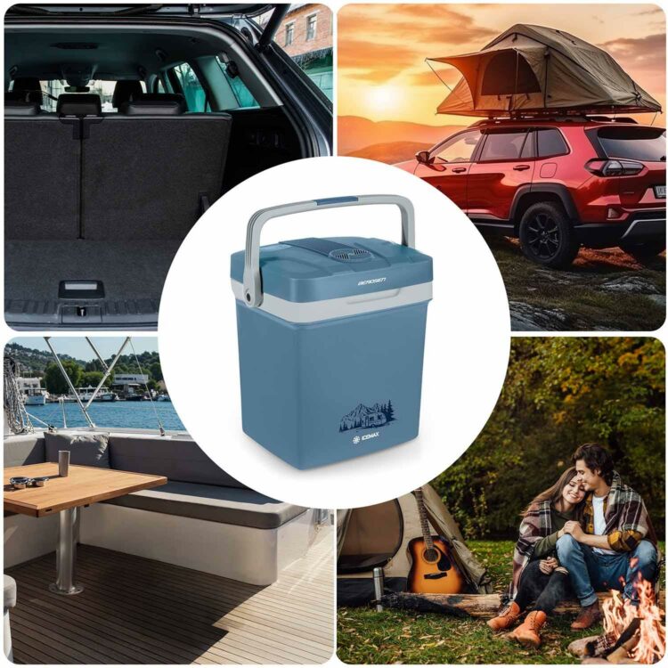 Prenosná chladnička Icemax, ECO, 26L, modrá | Berdsen