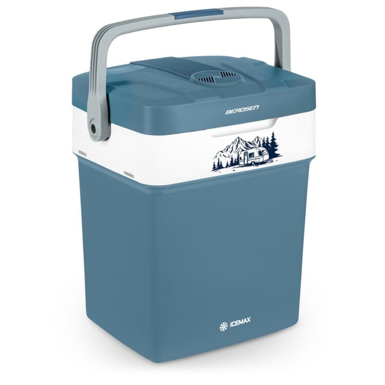 Prenosná chladnička Icemax, ECO, 29 L, modrá | Berdsen