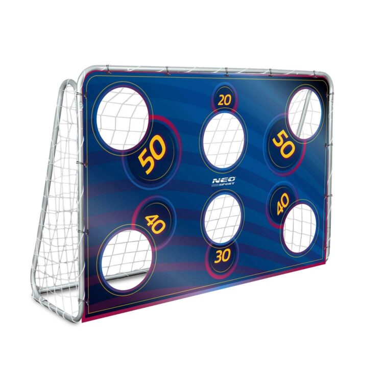 Tréningová futbalová plachta, modrá, 215x150cm | Neo-Sport