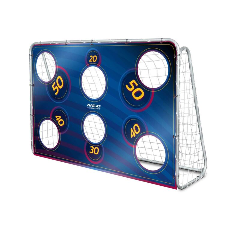 Tréningová futbalová plachta, modrá, 215x150cm | Neo-Sport