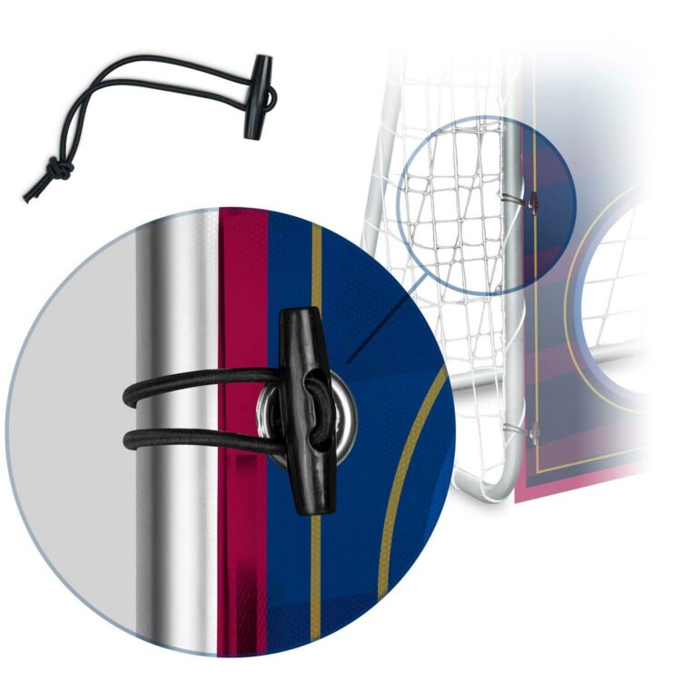 Tréningová futbalová plachta, modrá, 215x150cm | Neo-Sport