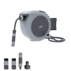 Automatický hadicový navijak, 30m, sivý | Garden Line