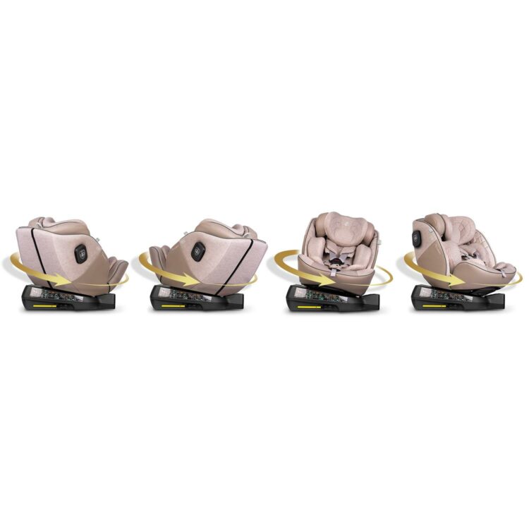 Autosedačka Aero Line, ISOFIX,0-36 kg, béžová | Nukido