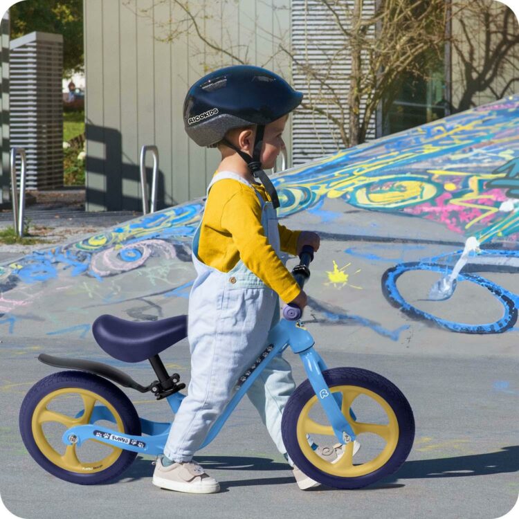 Detské odrážadlo FUNNU, modré | Ricokids