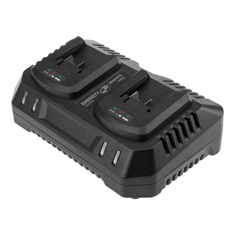 Duálna nabíjačka pre batérie Energy+, 21V | GRAPHITE
