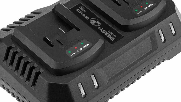 Duálna nabíjačka pre batérie Energy+ | GRAPHITE