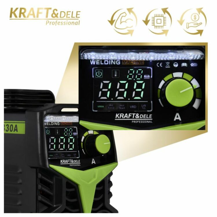 Invertorová zváračka MMA TIG LIFT VRD, 330A | KD1784
