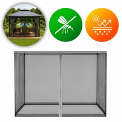Moskytiéra pre altánok, 3x3m, šedá | MultiGarden