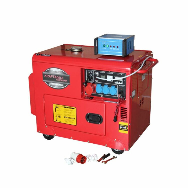 Naftová elektrocentrála, 7000W, 12/230/380V | KD121