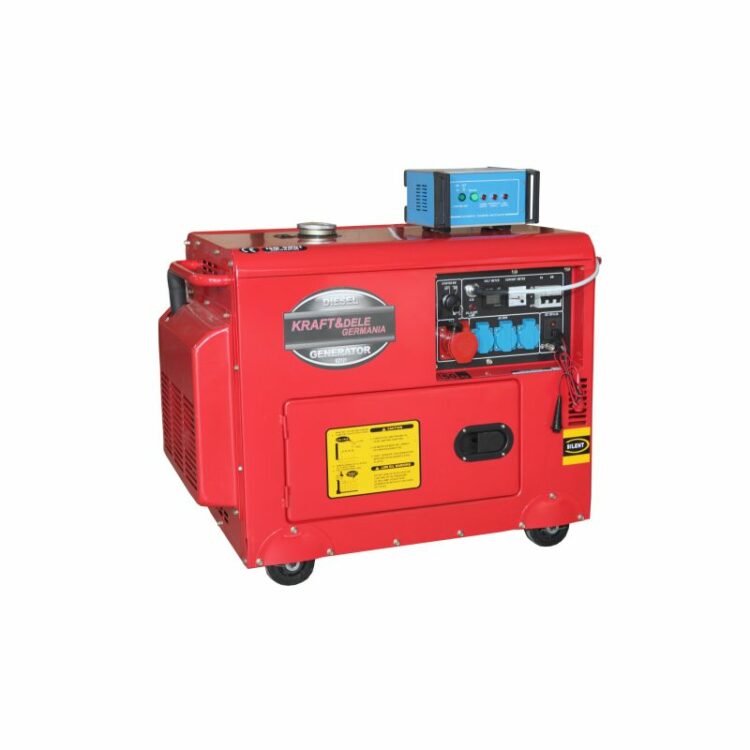 Naftová elektrocentrála, 7000W, 12/230/380V | KD121