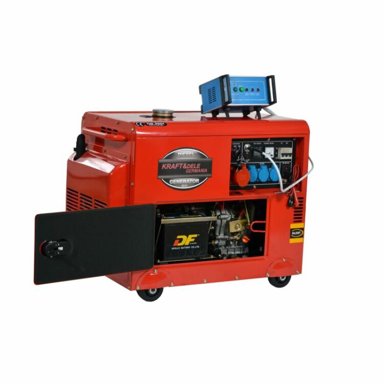 Naftová elektrocentrála, 7000W, 12/230/380V | KD121