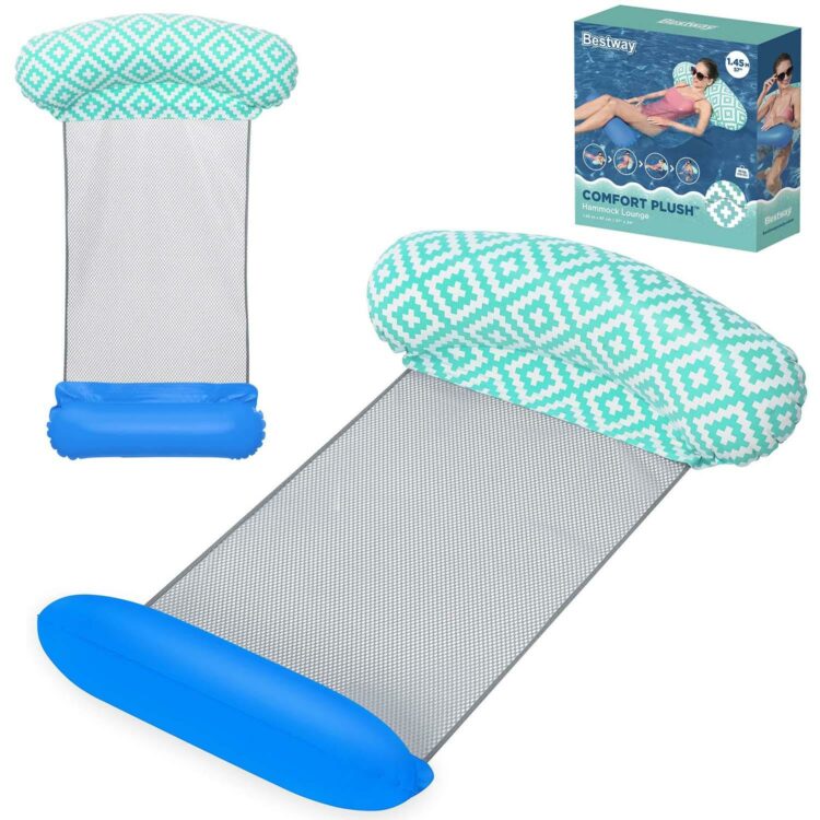 Nafukovací matrac Comfort Plush, modrý | Bestway