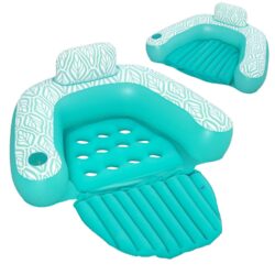 Nafukovacie kreslo Comfort Plush Pro, tyrkysové | Bestway