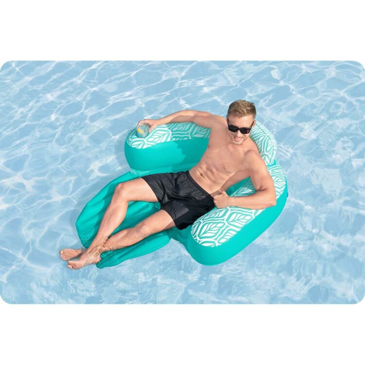 Nafukovacie kreslo Comfort Plush Pro, tyrkysové | Bestway
