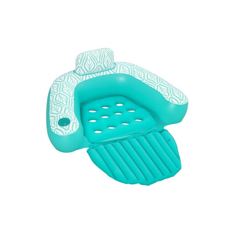 Nafukovacie kreslo Comfort Plush Pro, tyrkysové | Bestway