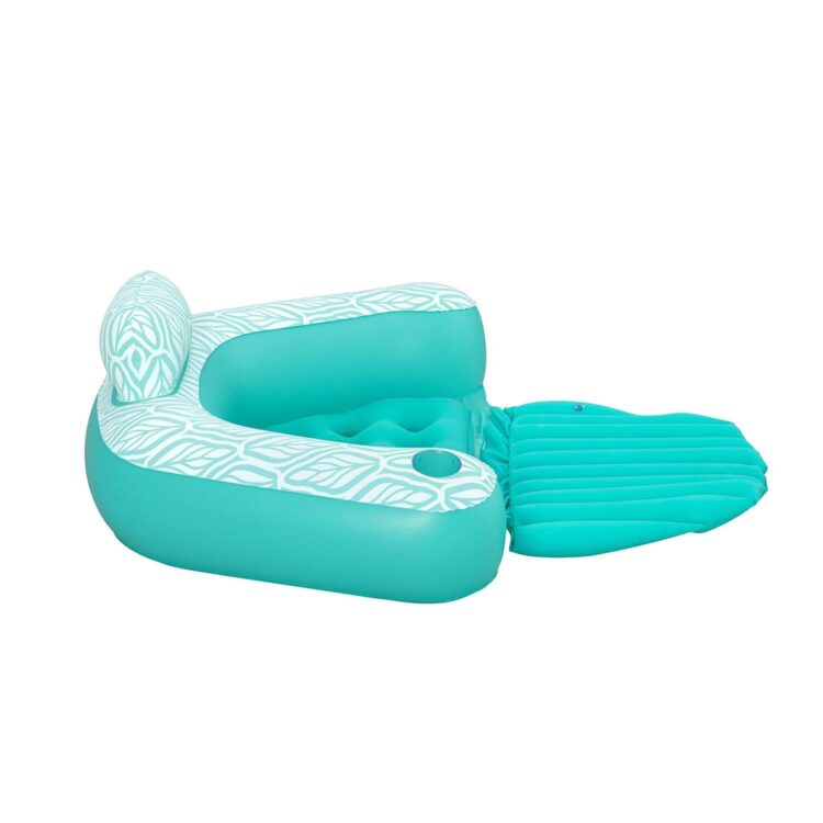 Nafukovacie kreslo Comfort Plush Pro, tyrkysové | Bestway