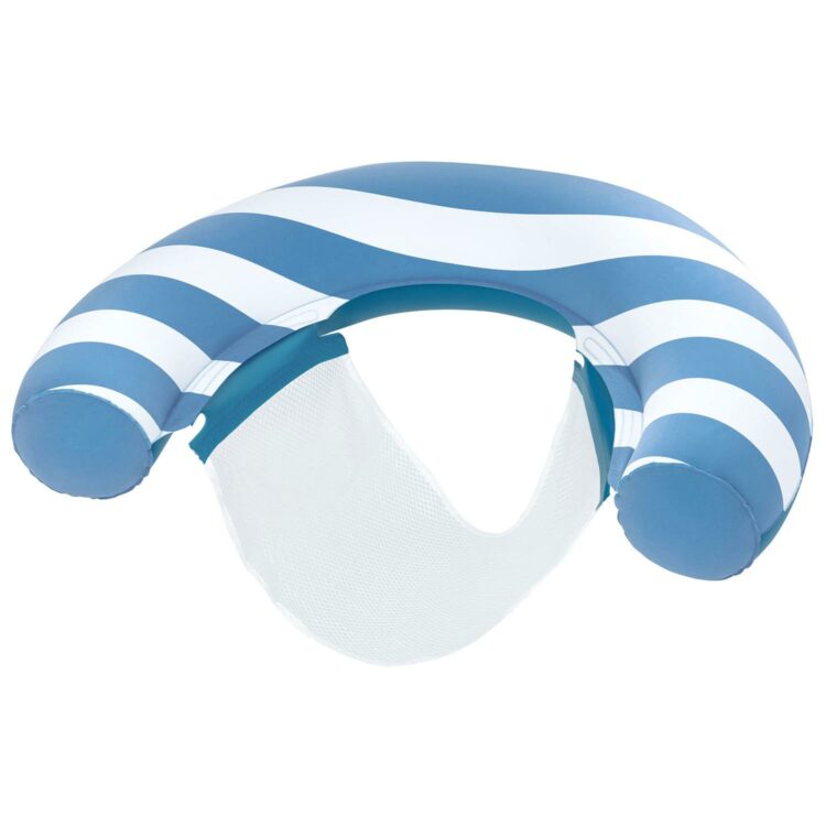 Nafukovacie kreslo Comfort Plush, bielo-modré | Bestway