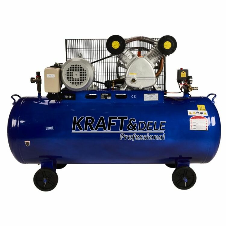 Olejový kompresor, 300L, 2 piesty | KD4061