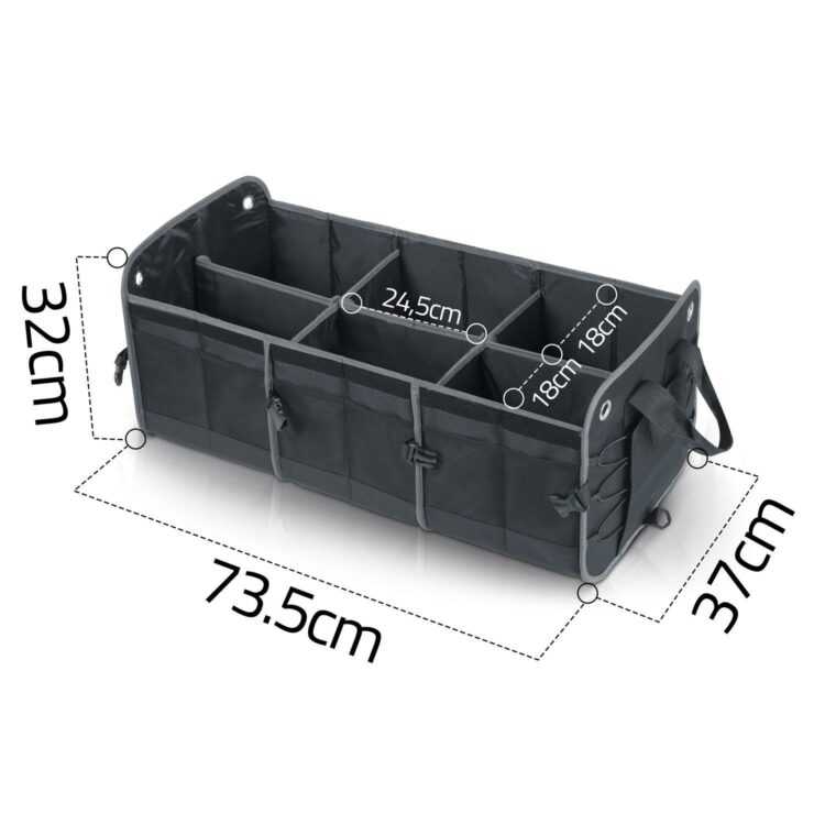 Organizér do auta HM-991, čierny | Humberg