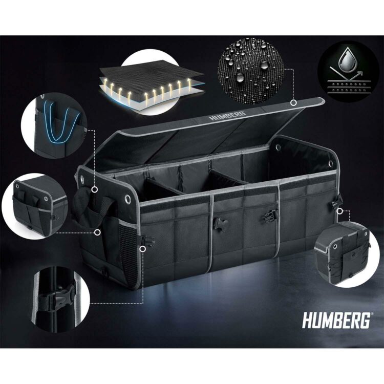 Organizér do auta HM-991, čierny | Humberg