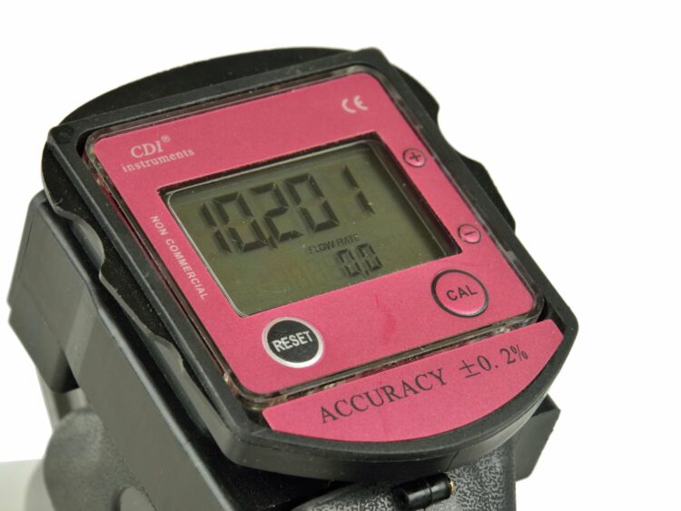 Pištoľ na čerpanie paliva s LCD displejom | GEKO