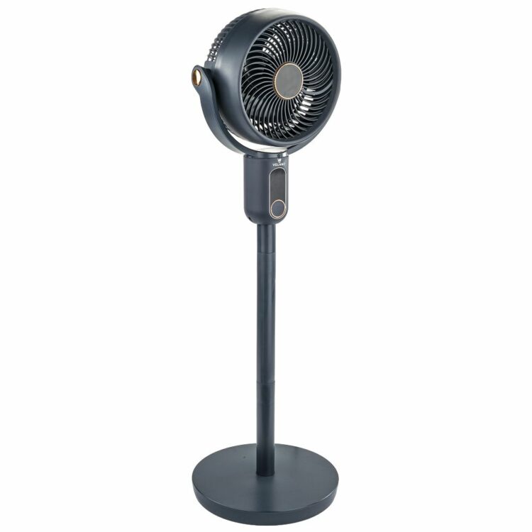 Podlahový ventilátor, 50W, čierny | Velano