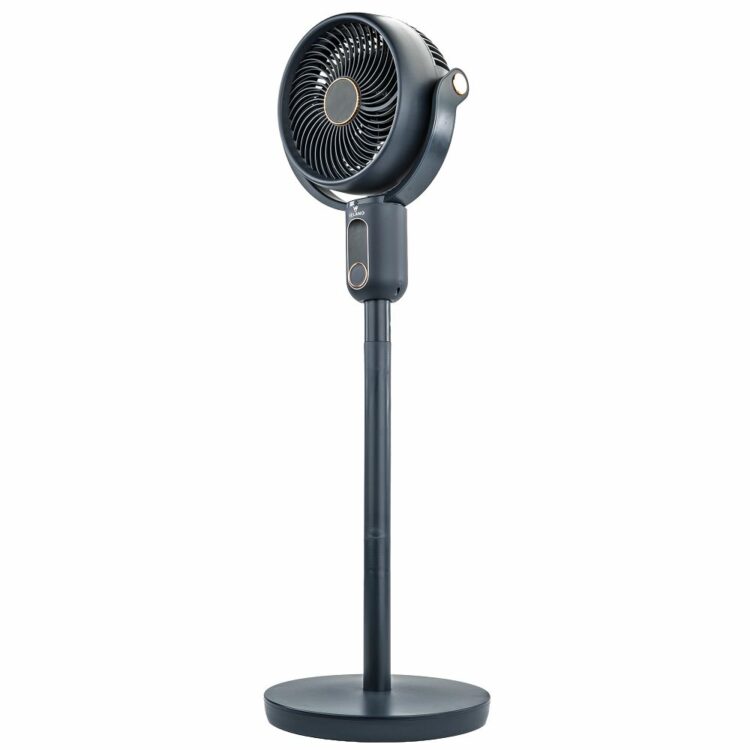 Podlahový ventilátor, 50W, čierny | Velano