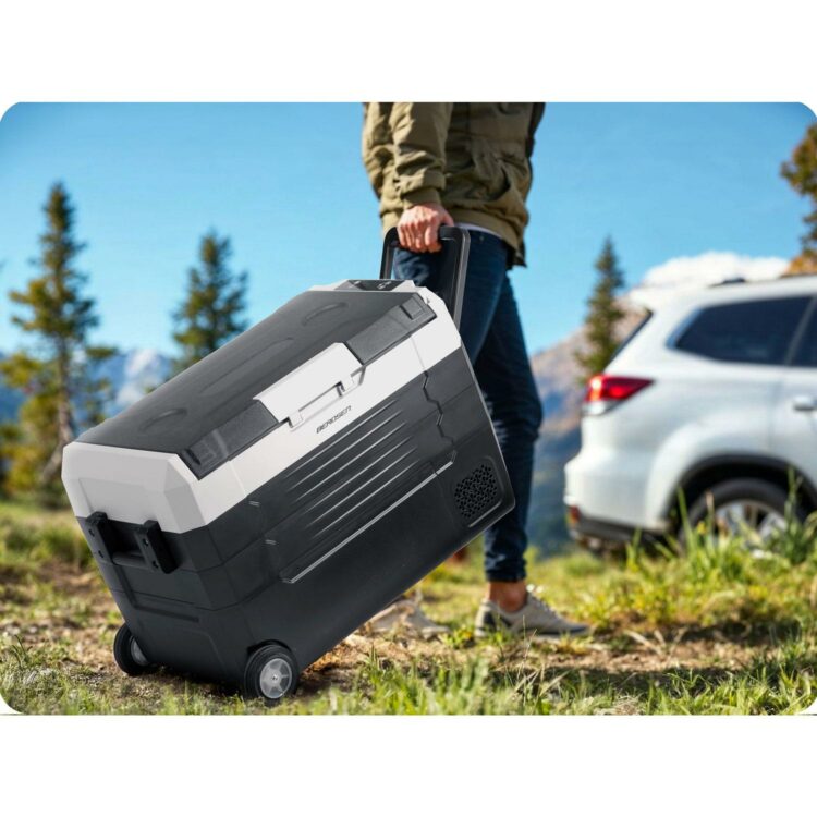 Prenosná kompresorová chladnička Icemax, 40L, čierna | Berdsen