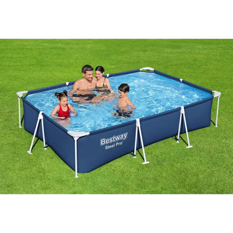 Rámový bazén s filtráciou a rebríkom, 300x201x66cm | Bestway