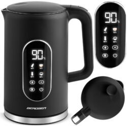 Rýchlovarná kanvica BD-712, 1,7L, čierno-strieborná | Berdsen